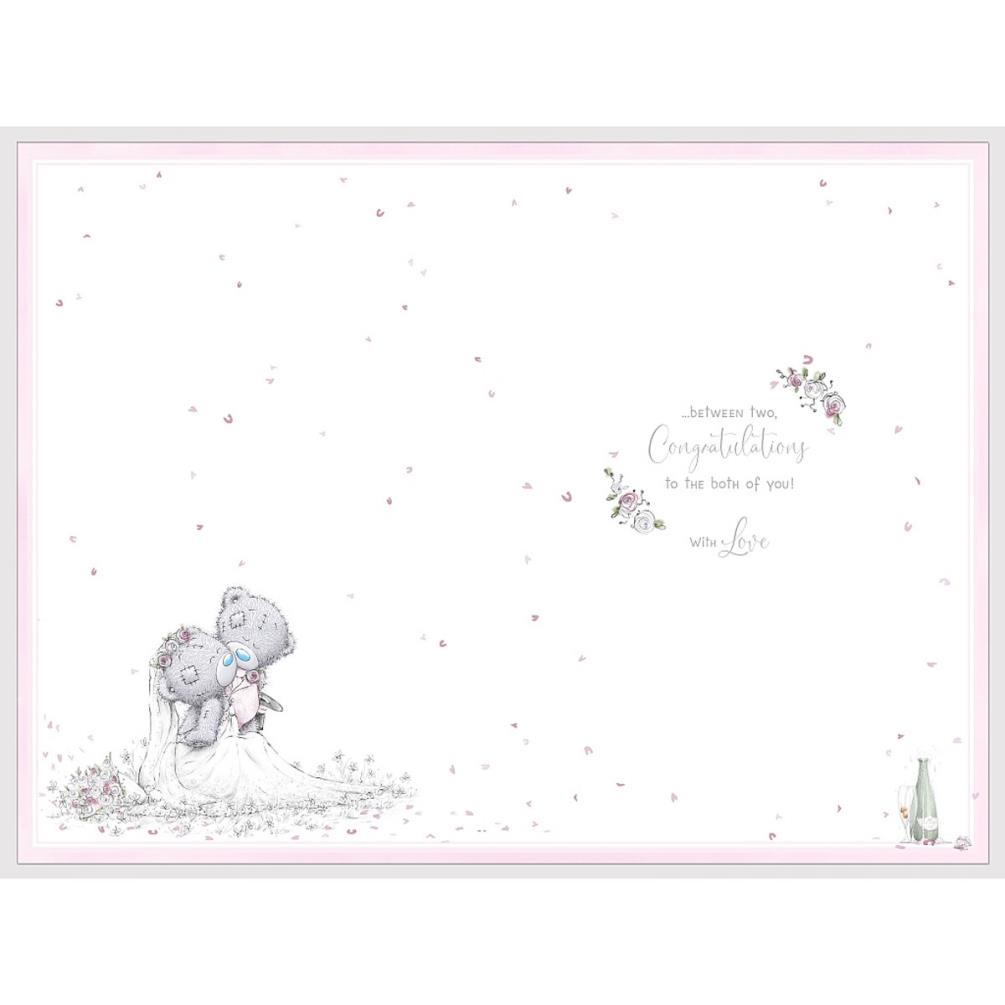 On Your Wedding Day Handmade Me to You Bear Card Extra Image 1